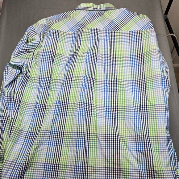 Tommy Hilfiger Men’s Plaid Button-Down Shirt | XL - Picture 14 of 14